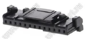 MOLEX Micro-Lock2.0™ 5055701301 корпус однорядной розетки на кабель, цвет черный; 13-конт.