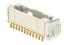 MOLEX CLIK-Mate-1.50™ 2132261210 вилка SMD однорядная горизонтальная, цвет натуральный; 12-конт.