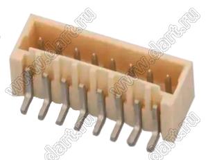 MOLEX Pico-SPOX™ 8743800843 вилка горизонтальная для поверхностного монтажа бежевая; 8-конт.