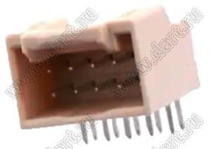 MOLEX iGrid™ 501876-1040 вилка двухрядная горизонтальная; шаг 2,00мм; 2x5-конт.