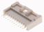 MOLEX MicroTPA™ 55487-1119 вилка на плату вертикальная, цвет натуральный; шаг 2,00мм; 11-конт.