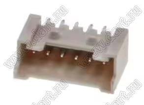 MOLEX 353620650 вилка на плату прямая; шаг 2,00мм; 6-конт.