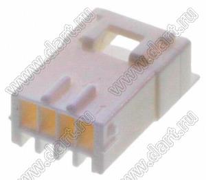 MOLEX MicroTPA™ 51227-0400 корпус вилки на кабель, цвет натуральный; шаг 2,00мм; 4-конт.