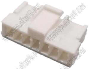 MOLEX MicroTPA™ 51216-0700 корпус розетки на кабель, цвет натуральный; шаг 2,00мм; 7-конт.