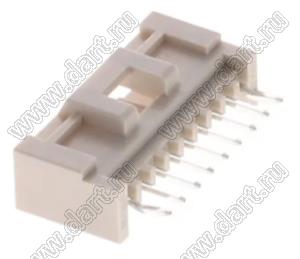 MOLEX MicroTPA™ 557550919 вилка на плату вертикальная с изогнутыми выводами, цвет натуральный; 9-конт.