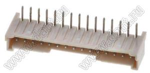 MOLEX 353631560 вилка на плату угловая; шаг 2,00мм; 15-конт.