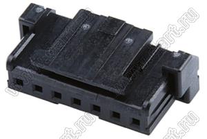 MOLEX Micro-Lock2.0™ 5055700701 корпус однорядной розетки на кабель, цвет черный; 7-конт.