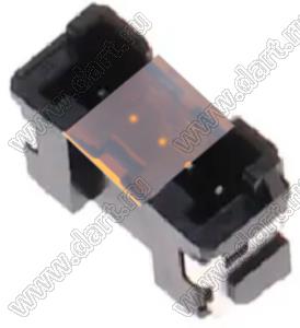 MOLEX Micro-Lock2.0™ 5055780571 вилка однорядная угловая для SMD монтажа, цвет черный; 5-конт.