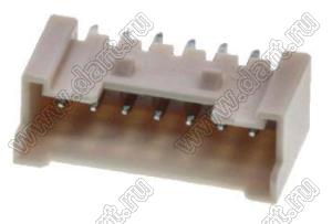 MOLEX 353620750 вилка на плату прямая; шаг 2,00мм; 7-конт.