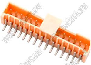 MOLEX Pico-SPOX™ 874371573 вилка вертикальная для поверхностного монтажа бежевая с монтажной крышкой; 15-конт.