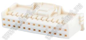 MOLEX iGrid™ 5016462600 корпус двухрядной розетки на кабель; шаг 2,00мм; 2x13-конт.