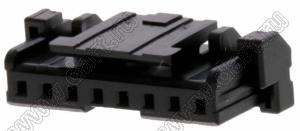 MOLEX Micro-Lock2.0™ 5055700801 корпус однорядной розетки на кабель, цвет черный; 8-конт.