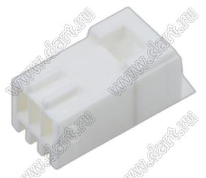 MOLEX MicroTPA™ 51227-0300 корпус вилки на кабель, цвет натуральный; шаг 2,00мм; 3-конт.