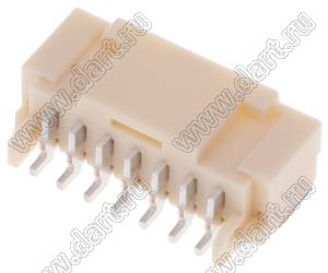 MOLEX 5023520710 вилка на плату угловая; шаг 2,00мм; 7-конт.