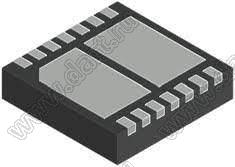 NCP45790IMN24RTWG (DFN-14) микросхема защищенных выключателей питания