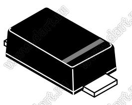 SMF4L10A (SOD-123FL) диод защитный для поверхностного (SMD) монтажа; Vbr (min)=11,10В; Vbr (max)=12,30В