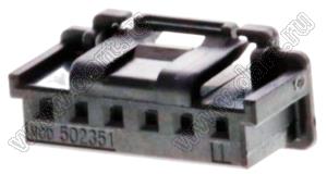MOLEX 5023510601 корпус розетки на кабель; шаг 2,00мм; 6-конт.