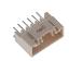 MOLEX MicroTPA™ 55755-0619 вилка на плату вертикальная с изогнутыми выводами, цвет натуральный; шаг 2,00мм; 6-конт.