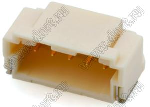 MOLEX 5023520510 вилка на плату угловая; шаг 2,00мм; 5-конт.