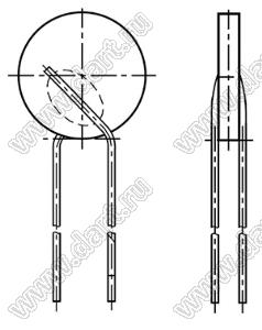 B59069B1080B151 варистор дисковый