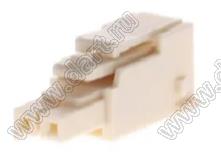 MOLEX Ultra-Fit™ 1722564102 корпус однорядной розетки на кабель, цвет натуральный; 2-конт.