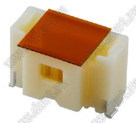 MOLEX Pico-Clasp™ 2035560607 вилка SMD однорядная вертикальная на плату, цвет натуральный; 5кв.мм; 6-конт.