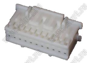 PADP-22V-1-S корпус розетки на провод; шаг 2,00мм; 22-конт.; нейлон-66, цвет натуральный