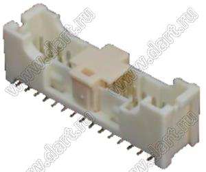 BM30B-PUDSS-TFC разъем для поверхностного (SMD) монтажа с вертикальным входом; шаг 2,00мм; 30-конт.