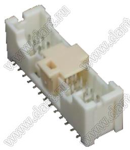BM26B-PUDSS-TFC разъем для поверхностного (SMD) монтажа с вертикальным входом; шаг 2,00мм; 26-конт.