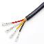 UL2464-4x12AWG-65/0.254TS-BLACK кабель многопроводный многожильный; 4; Dизол.=10,4мм; черный