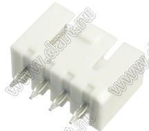 MOLEX Mighty-SPOX™ 532650429 вилка однорядная прямая P=7.0мм для выводного монтажа, цвет натуральный; 4-конт.