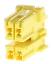MOLEX CP-3.3™ 5056050403 корпус двухрядной розетки на кабель, цвет желтый; P=3,3мм; 4-конт.