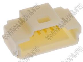 MOLEX Pico-Clasp™ 2035580807 вилка SMD однорядная горизонтальная на плату, цвет натуральный; 7кв.мм; 8-конт.