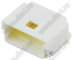 MOLEX Pico-Clasp™ 2023960507 вилка SMD однорядная горизонтальная на плату, цвет натуральный; 4кв.мм; 5-конт.