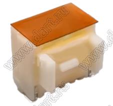 MOLEX Pico-Clasp™ 2035600403 вилка SMD однорядная вертикальная на плату, цвет натуральный; 2кв.мм; 4-конт.