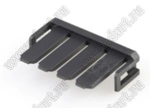 MOLEX Ultra-Fit™ 1722643004 фиксатор положения терминалов, цвет черный; 4-конт.