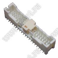 BM40B-PUDSS-TFC разъем для поверхностного (SMD) монтажа с вертикальным входом; шаг 2,00мм; 40-конт.