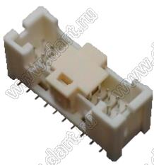 BM20B-PUDSS-TFC разъем для поверхностного (SMD) монтажа с вертикальным входом; шаг 2,00мм; 20-конт.