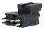 MOLEX Ultra-Fit™ 1722871302 вилка однорядная прямая для выводного монтажа с зажимами для пайки, цвет черный; 2-конт.