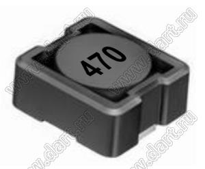 CDRH104NP-470MC дроссель для поверхностного (SMD) монтажа; L=47мкГн; Rdc max.=210(Ом)