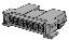 MOLEX Mighty-SPOX™ 511140700 корпус однорядной розетки на кабель, цвет натуральный; 7-конт.