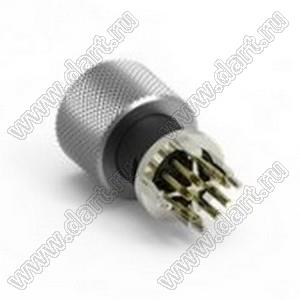 216X-08FO0 разъем M12 (код X), розетка, для опрессовки на кабель; 8-конт.; 50VAC/60VDC; 0,5А; IP 67