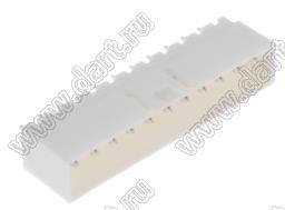 MOLEX Mighty-SPOX™ 532581129 вилка однорядная прямая P=3.5мм для выводного монтажа, цвет натуральный; 11-конт.