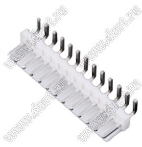 2114R-13 (PWL2-13R, A3962-13AW, MV-396™ Molex 0359781320) вилка угловая на плату; шаг 3,96мм; 13-конт.; пластик