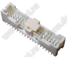 BM38B-PUDSS-TFC разъем для поверхностного (SMD) монтажа с вертикальным входом; шаг 2,00мм; 38-конт.