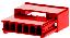 MOLEX CP-3.3™ 5046940602 корпус однорядной вилки на кабель, цвет красный; P=3,3мм; 6-конт.