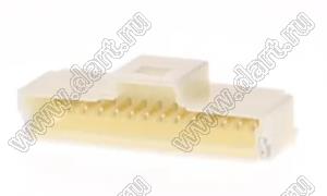 MOLEX Pico-Clasp™ 2035591407 вилка SMD однорядная горизонтальная на плату, цвет натуральный; 13кв.мм; 14-конт.
