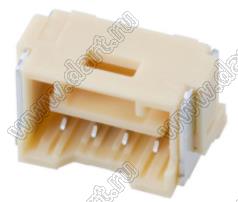 MOLEX CLIK-Mate-2.00™ 5024430470 вилка SMD однорядная вертикальная, цвет натуральный; 4-конт.