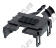 MOLEX Mega-Fit™ 2001220010 задняя стенка корпуса двухрядной розетки на кабель, цвет черный; 10-конт.