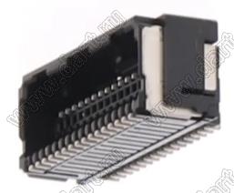 MOLEX Micro-Lock1.25™ 5054483291 вилка двухрядная угловая для SMD монтажа, цвет черный; 32-конт.